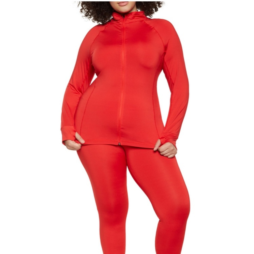 Red Track Jacket & pants